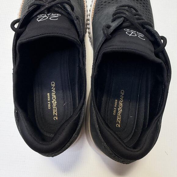 Cole Haan 2.Zerogrand Shoes Mens Size 10M Black Oxford Dress Casual - Picture 11 of 12